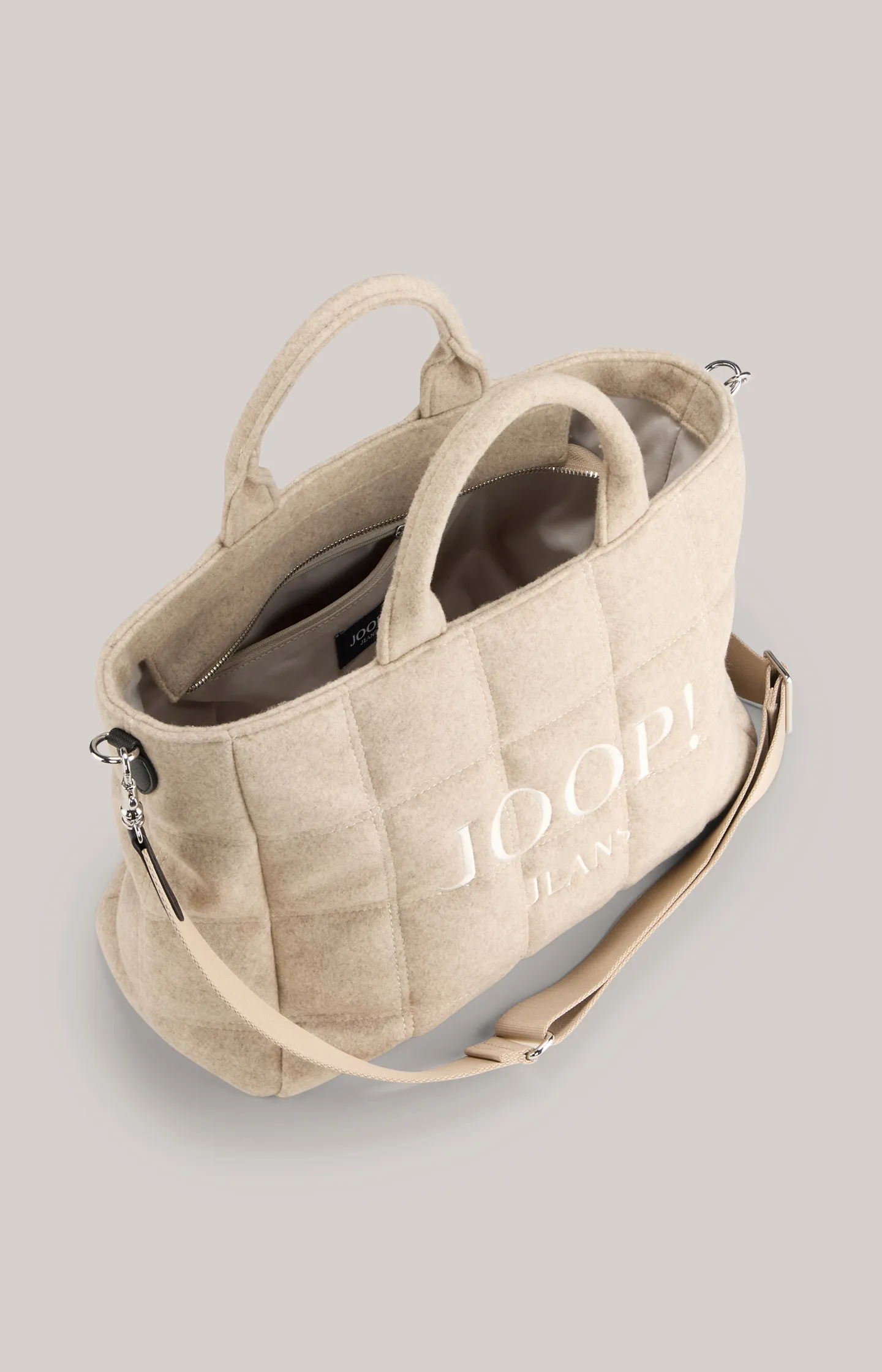 Handtasche Ordine Giaccone Sila in Hellbeige